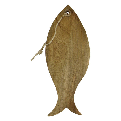 Mango Wood Chopping Board, Fish Design - Lost Land Interiors