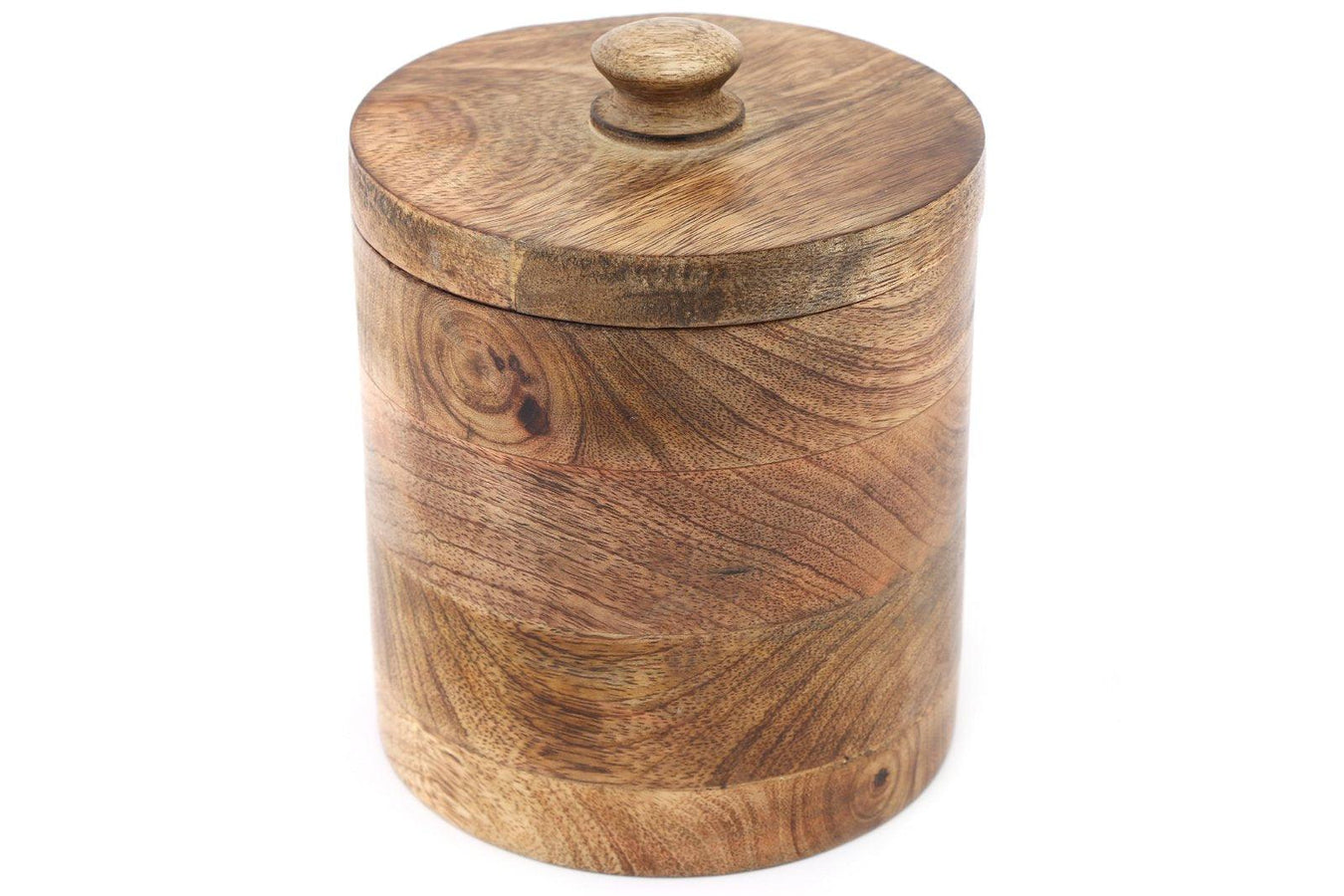 Mango Wood Storage Container With Lid - Lost Land Interiors