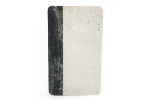 White & Grey Marble Chopping Board 40cm - Lost Land Interiors
