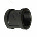 ¾ inch barrel nipple malleable Iron fitting Male BSPT 3/4in to Male BSPT 3/4in - Black Variable sizes from 2.5cm to 60cm~3613 - Lost Land Interiors