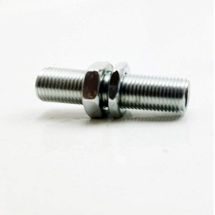 5pcs M10 Threaded Zinc Alloy Pipe Nipple Lamp Repair Part 40mm Long~2895 - Lost Land Interiors