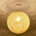Yellow Modern Lattice Wicker Rattan Globe Ball Style Ceiling Pendant Light Lampshade~1813 - Lost Land Interiors