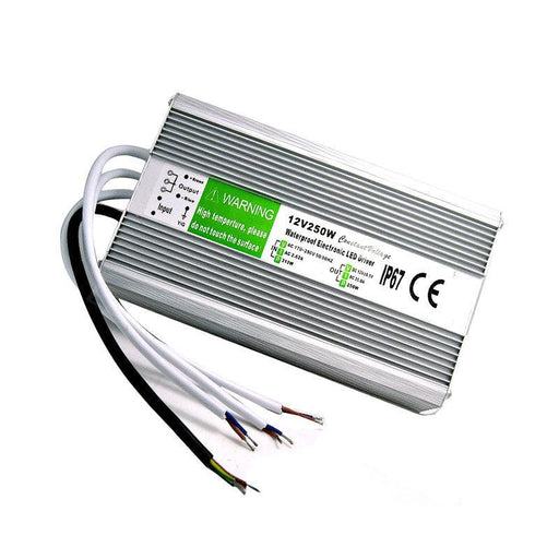 DC12V 20A 250W Waterproof IP67 LED Driver Power Supply Transformer UK~3353 - Lost Land Interiors
