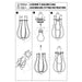 Balloon Wire Cage Lighting Lampshade~2839 - Lost Land Interiors