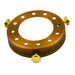 Yellow Brass Lamp Shade Cap for Pendant Light Socket Holder Fitting~1029 - Lost Land Interiors
