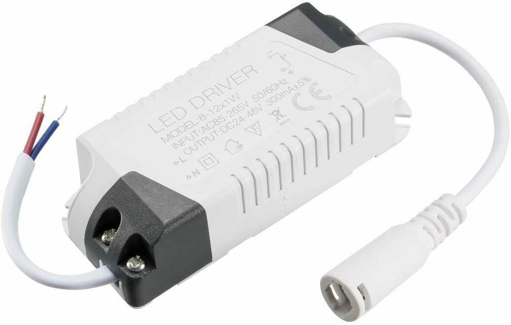 Black And White AC100-240V Constant Current LED Transformer~1408 - Lost Land Interiors