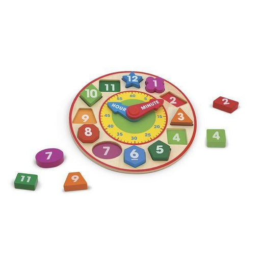 Shape Sorting Clock by Melissa and Doug - Lost Land Interiors