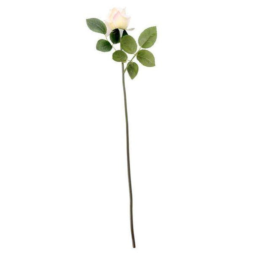 Arundel Rose Bud Ivory Artificial Silk Flowers - Lost Land Interiors