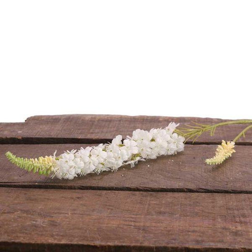 Artificial Veronica Spray Cream Silk Flowers - Lost Land Interiors