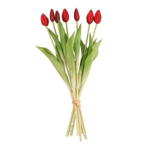Real Feel Tulip Bunch Red - Lost Land Interiors