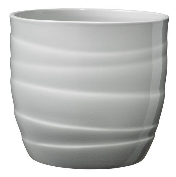 Barletta Light Grey Ceramic Pot (14cm) - Lost Land Interiors