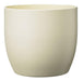 Matte Cream Basel Ceramic Pot (12cm) - Lost Land Interiors