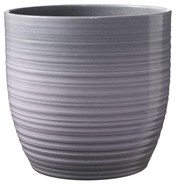 Bergamo Ceramic Pot Lavender Glaze (21cm) - Lost Land Interiors