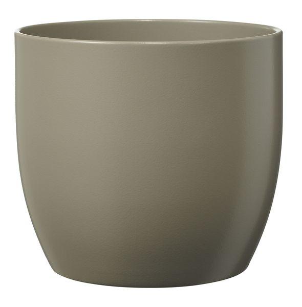 Light Grey Basel Fashion Pot (21cm) Indoor Planters - Lost Land Interiors