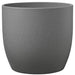 Basel Stone Ceramic Pot Dark Grey (27cm) Plant Pot - Lost Land Interiors