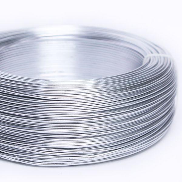 Silver Aluminium Wire Rings (1kg) - Lost Land Interiors