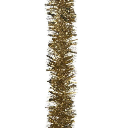 2m Gold Tinsel Christmas Decoration Garland - Lost Land Interiors