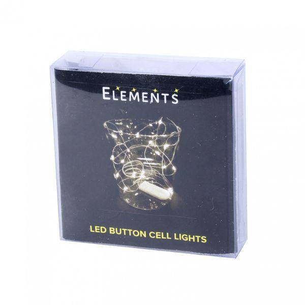 Blue White Elements Firefly LED Lights 20 Bulbs - Lost Land Interiors