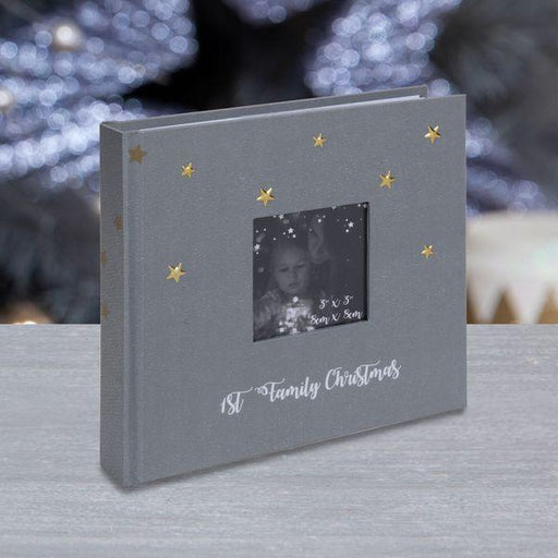 1st Family Christmas Personalisable Photo Album - Lost Land Interiors