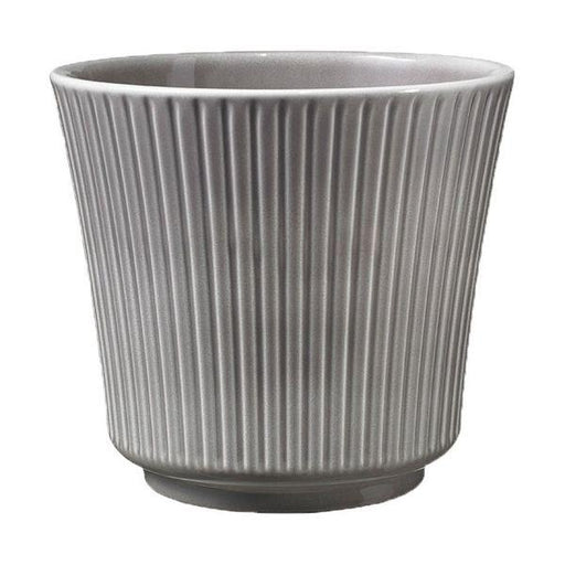 Warm Grey Delphi Ceramic Pot (17cm) indoor Ceramic plant pot - Lost Land Interiors