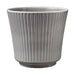 Warm Grey Delphi Ceramic Pot (20cm) - Lost Land Interiors