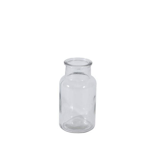 Apothecary Bottle Vase (13cm) Glass Bottle Vase - Lost Land Interiors