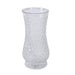 21cm Clear Textured  Glass Vase - Lost Land Interiors