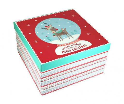 10 Nested Square Boxes Cosy Christmas - Lost Land Interiors