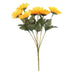 Yellow Sunflower Bush 30cm Artificial Flowers - Lost Land Interiors