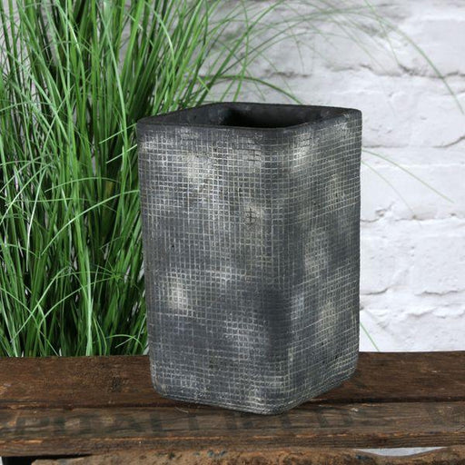 Grey Zen Ceramic Vase 22cm - Lost Land Interiors