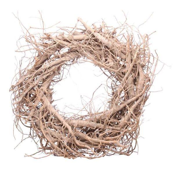 30cm Round Twig Wreath Christmas Wreath Wood - Lost Land Interiors