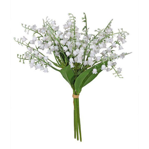 Essential Artificial White Lily of the Valley Bunch - Lost Land Interiors