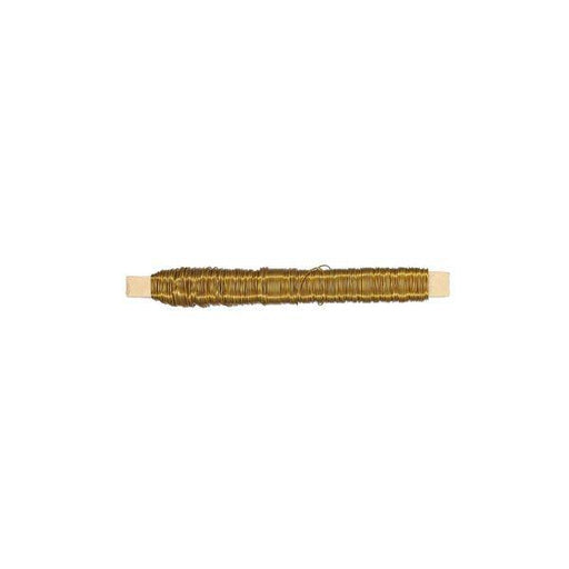 Gold Metallic Wire on a Wooden Stick (50g) - Lost Land Interiors