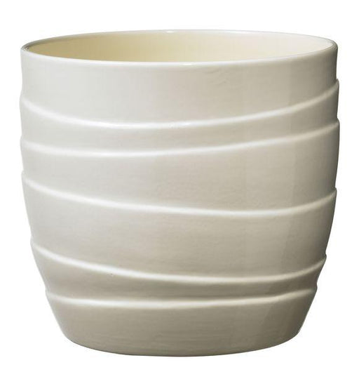 Barletta Vanilla Ceramic Pot (13cm) - Lost Land Interiors