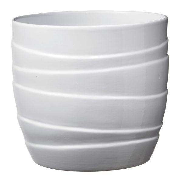 Barletta White Ceramic Pot (13cm) - Lost Land Interiors