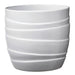 Barletta White Ceramic Pot (21cm) - Lost Land Interiors