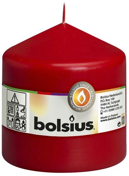 Bolsius Pillar candle Red - Lost Land Interiors
