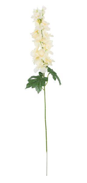 Cream Arundel Garden Delphinium Artificial Silk Flowers and Stems - Lost Land Interiors