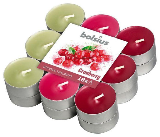Fragranced Tealight Cranberry (Pack of 18) - Lost Land Interiors