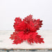 Medium Red Poinsettia Pick - Lost Land Interiors