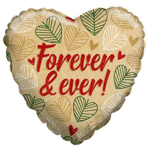 18" ECO ONE Balloon - Forever and ever Leaves - Lost Land Interiors