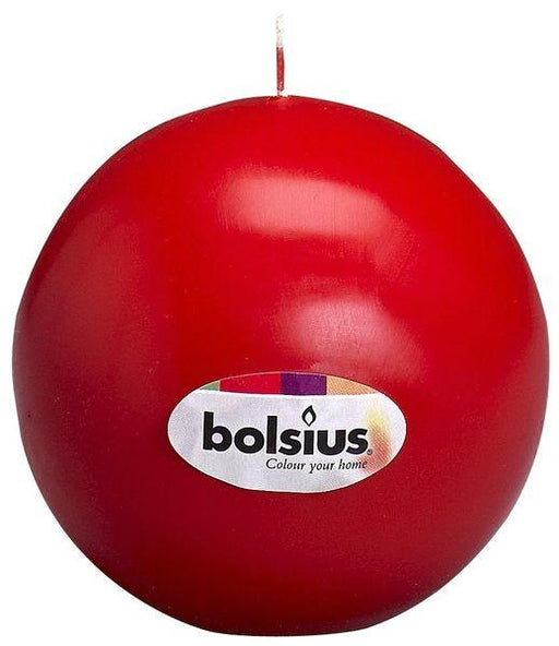 Bolsius Red Ball Candle  (70mm) - Lost Land Interiors