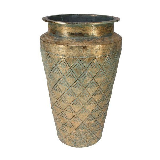 Brocante Geo Vase (Large) 52.5cm Height - Lost Land Interiors