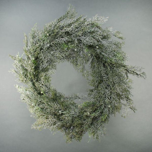 Zermatt Ice Wreath Artificial Wreath - Lost Land Interiors
