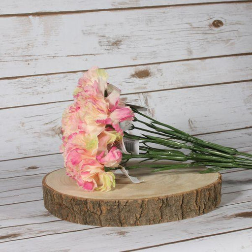 Cerise Single Carnations (12 Stems) - Lost Land Interiors