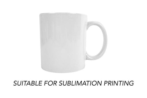 White Plain Mug (Personalisable applicable for sublimation) 11oz - Lost Land Interiors