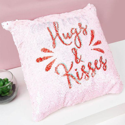 For Your Eyes Only Hidden Sequin Cushion - Lost Land Interiors