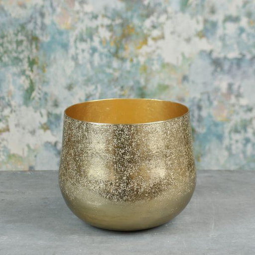 Gold Mayfair Planter (Large) - Lost Land Interiors