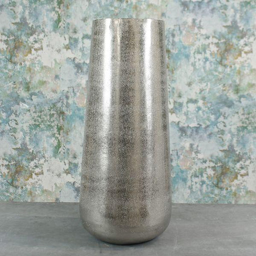 Silver Mayfair Foyer Vase (Large) - Lost Land Interiors