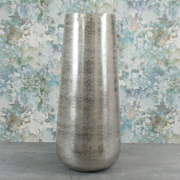 Silver Mayfair Foyer Vase (Large) - Lost Land Interiors
